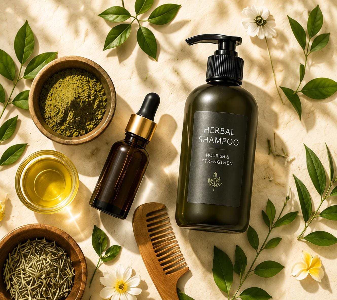 Haircare contract manufacturing — Ayurvedic hair oils, shampoos and conditioners